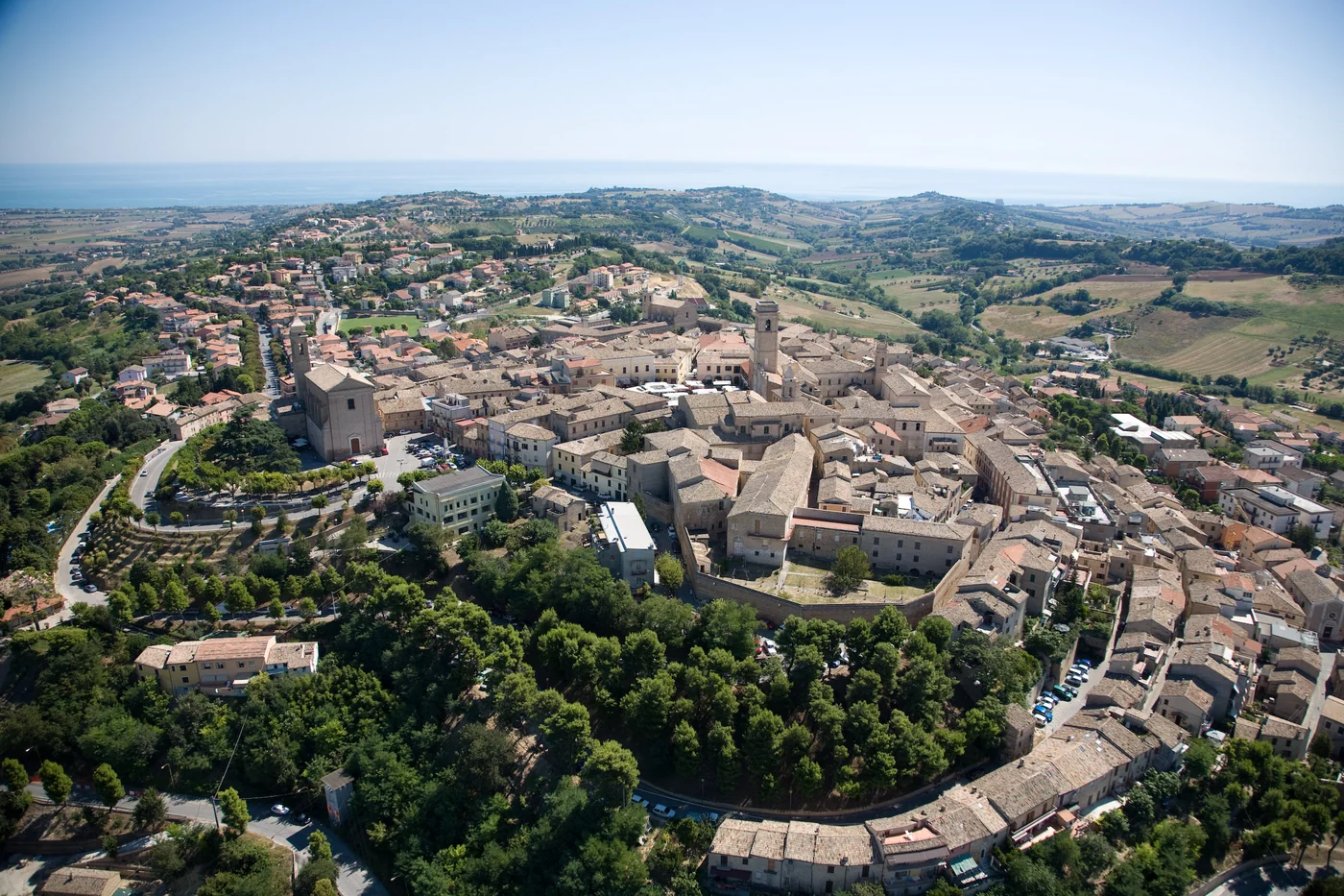 Veduta di Potenza Picena